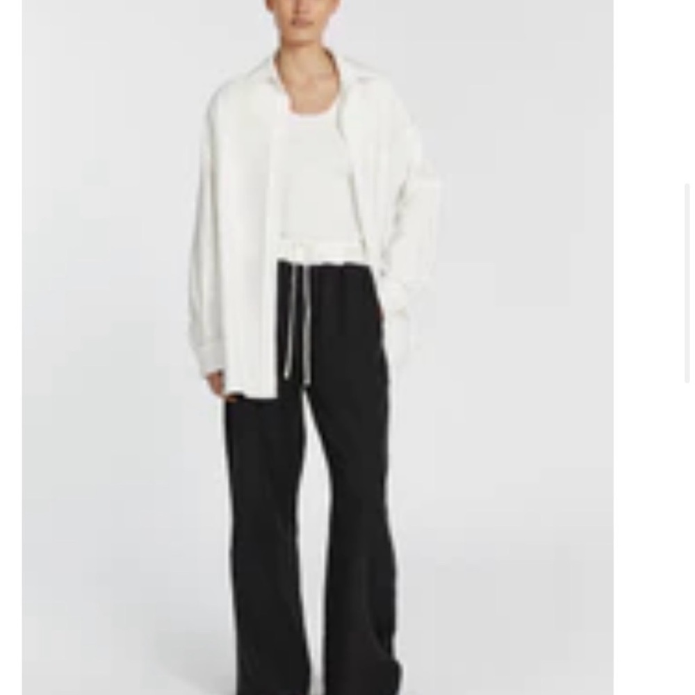 DISSH HARVEY BLACK SPLICED Drawstring Pants